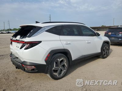 Trzecie zdjęcie samochodu z tyłu: 2022 HYUNDAI TUCSON SEL VIN:5NMJF3AE7NH051484 - miniatura
