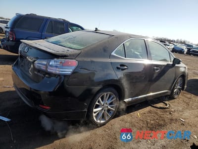 Trzecie zdjęcie samochodu z tyłu: 2010 LEXUS HS 250H VIN:JTHBB1BA3A2003042 - miniatura