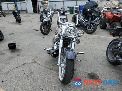 Drugie zdjęcie samochodu z przodu: 2003 HARLEY-DAVIDSON FLSTFI ANNIVERSARY VIN:1HD1BXB583Y075713 - miniatura