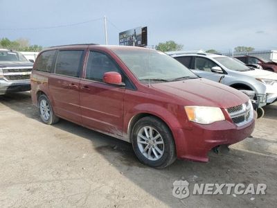Czwarte zdjęcie samochodu z boku: 2014 DODGE GRAND CARAVAN SXT VIN:2C4RDGCG4ER181713 - miniatura