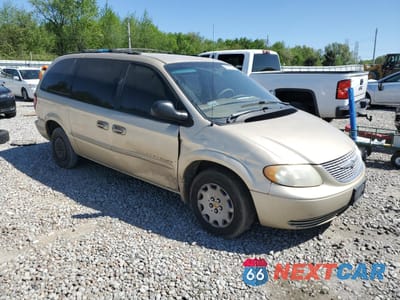 Czwarte zdjęcie samochodu z boku: 2001 CHRYSLER TOWN & COUNTRY LX VIN:2C4GP44361R180808 - miniatura