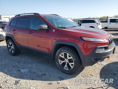 Czwarte zdjęcie samochodu z boku: 2017 JEEP CHEROKEE TRAILHAWK VIN:1C4PJMBS9HW588989 - miniatura