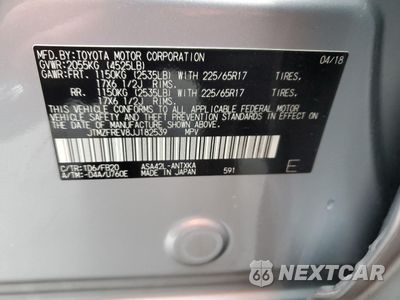 Zdjęcie 13 z 13 samochodu: 2018 TOYOTA RAV4 LE VIN:JTMZFREV8JJ182539 - miniatura