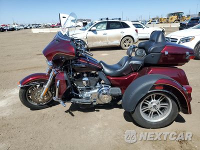 Trzecie zdjęcie samochodu z tyłu: 2014 HARLEY-DAVIDSON FLHTCUTG TRI GLIDE ULTRA VIN:1HD1MAL16EB851006 - miniatura