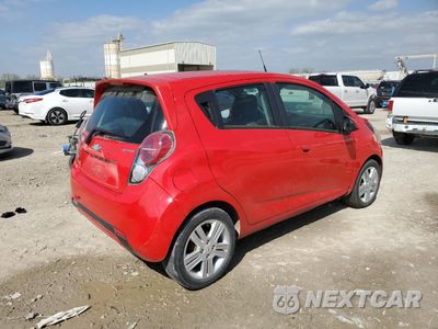 Trzecie zdjęcie samochodu z tyłu: 2014 CHEVROLET SPARK 1LT VIN:KL8CD6S96EC464506 - miniatura