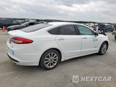 Trzecie zdjęcie samochodu z tyłu: 2017 FORD FUSION SE HYBRID VIN:3FA6P0LU9HR408986 - miniatura