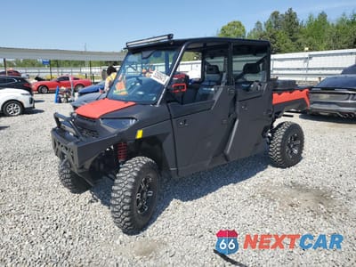 Czwarte zdjęcie samochodu z boku: 2021 POLARIS RANGER CREW XP 1000 TRAIL BOSS VIN:4XARSH996M8064043 - miniatura