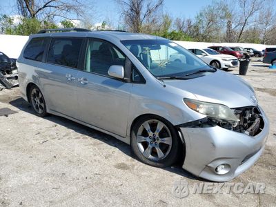 Czwarte zdjęcie samochodu z boku: 2011 TOYOTA SIENNA SPORT VIN:5TDXK3DC3BS135343 - miniatura