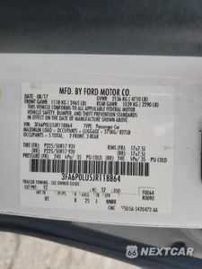 Zdjęcie 12 z 13 samochodu: 2018 FORD FUSION SE HYBRID VIN:3FA6P0LU5JR118864 - miniatura
