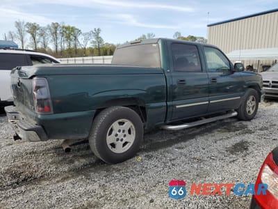 Trzecie zdjęcie samochodu z tyłu: 2005 CHEVROLET SILVERADO C1500 VIN:2GCEC13T051256952 - miniatura