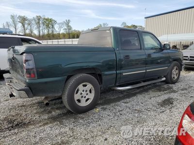Trzecie zdjęcie samochodu z tyłu: 2005 CHEVROLET SILVERADO C1500 VIN:2GCEC13T051256952 - miniatura
