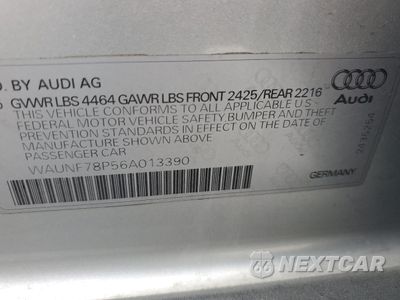 Zdjęcie 13 z 13 samochodu: 2006 AUDI A3 2.0 PREMIUM VIN:WAUNF78P56A013390 - miniatura