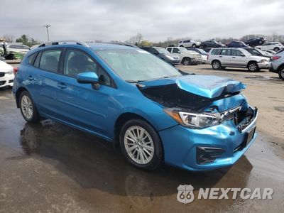 Czwarte zdjęcie samochodu z boku: 2018 SUBARU IMPREZA PREMIUM VIN:4S3GTAB64J3727008 - miniatura