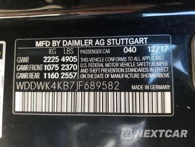 Zdjęcie 12 z 12 samochodu: 2018 MERCEDES-BENZ C 300 4MATIC VIN:WDDWK4KB7JF689582 - miniatura