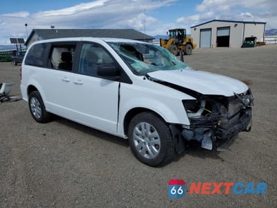 Czwarte zdjęcie samochodu z boku: 2018 DODGE GRAND CARAVAN SE VIN:2C4RDGBG6JR135294 - miniatura