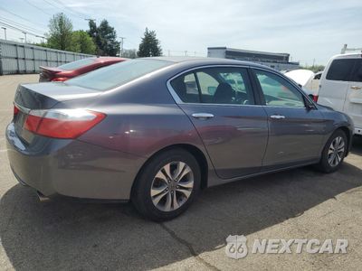 Trzecie zdjęcie samochodu z tyłu: 2014 HONDA ACCORD LX VIN:1HGCR2F32EA257874 - miniatura