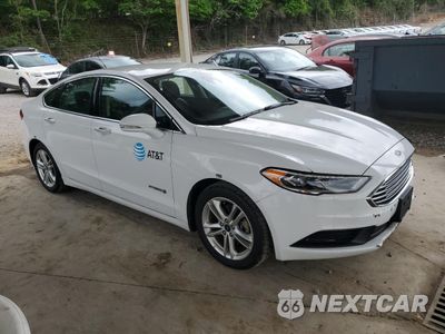 Czwarte zdjęcie samochodu z boku: 2018 FORD FUSION SE HYBRID VIN:3FA6P0LU7JR163532 - miniatura