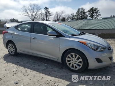 Czwarte zdjęcie samochodu z boku: 2011 HYUNDAI ELANTRA GLS VIN:5NPDH4AE9BH038781 - miniatura