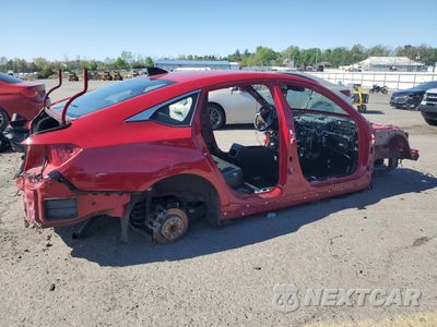 Trzecie zdjęcie samochodu z tyłu: 2021 HONDA ACCORD SPORT VIN:1HGCV1F33MA104229 - miniatura
