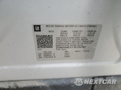 Zdjęcie 12 z 13 samochodu: 2018 CHEVROLET EQUINOX LS VIN:2GNAXHEV7J6326297 - miniatura