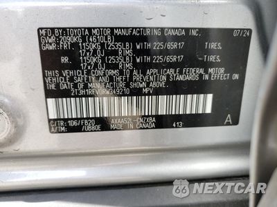 Zdjęcie 13 z 13 samochodu: 2024 TOYOTA RAV4 LE VIN:2T3H1RFV0RW349210 - miniatura