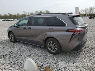 Drugie zdjęcie samochodu z przodu: 2022 TOYOTA SIENNA LE VIN:5TDKRKEC3NS078158 - miniatura