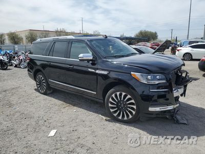 Czwarte zdjęcie samochodu z boku: 2023 LINCOLN NAVIGATOR L BLACK LABEL VIN:5LMJJ3TG3PEL16168 - miniatura