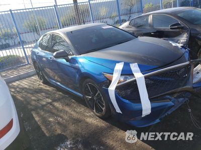 Czwarte zdjęcie samochodu z boku: 2018 TOYOTA CAMRY XSE VIN:4T1B61HK9JU150763 - miniatura
