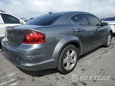 Trzecie zdjęcie samochodu z tyłu: 2013 DODGE AVENGER SE VIN:1C3CDZAB2DN707569 - miniatura