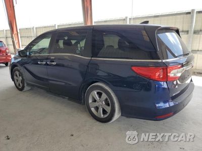 Drugie zdjęcie samochodu z przodu: 2019 HONDA ODYSSEY EXL VIN:5FNRL6H70KB090578 - miniatura