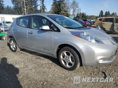 Czwarte zdjęcie samochodu z boku: 2012 NISSAN LEAF SV VIN:JN1AZ0CP0CT024484 - miniatura