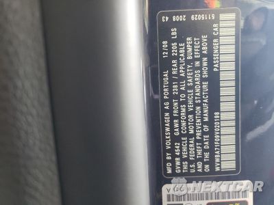 Zdjęcie 12 z 12 samochodu: 2009 VOLKSWAGEN EOS TURBO VIN:WVWBA71F09V020198 - miniatura