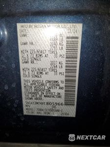 Zdjęcie 14 z 14 samochodu: 2015 NISSAN ROGUE S VIN:5N1AT2MT4FC805966 - miniatura