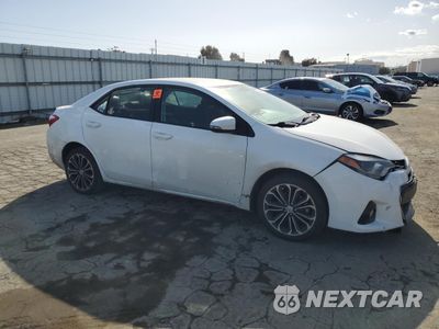 Czwarte zdjęcie samochodu z boku: 2014 TOYOTA COROLLA L VIN:5YFBURHE5EP175357 - miniatura