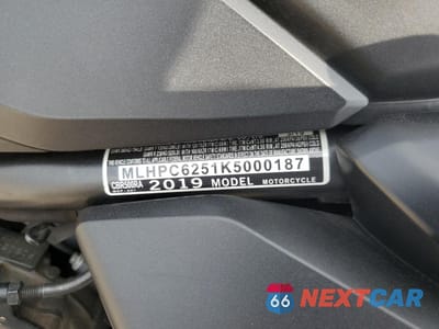 Zdjęcie 9 z 9 samochodu: 2019 HONDA CBR500 RA VIN:MLHPC6251K5000187 - miniatura