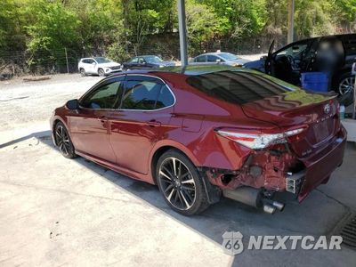 Drugie zdjęcie samochodu z przodu: 2018 TOYOTA CAMRY XSE VIN:4T1B61HK5JU651391 - miniatura