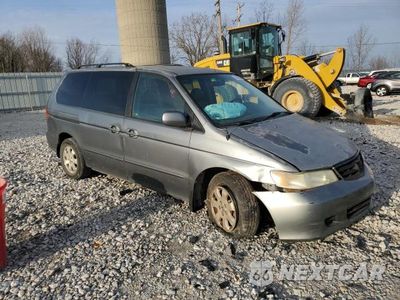 Czwarte zdjęcie samochodu z boku: 2002 HONDA ODYSSEY EXL VIN:2HKRL18952H551358 - miniatura