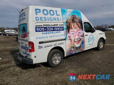 Trzecie zdjęcie samochodu z tyłu: 2012 NISSAN NV 2500 VIN:1N6BF0LY6CN118163 - miniatura