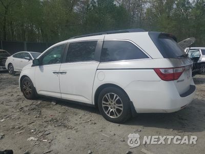 Drugie zdjęcie samochodu z przodu: 2012 HONDA ODYSSEY EXL VIN:5FNRL5H64CB105683 - miniatura