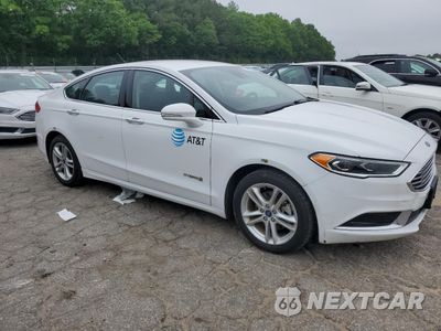Czwarte zdjęcie samochodu z boku: 2018 FORD FUSION SE HYBRID VIN:3FA6P0LU6JR118789 - miniatura
