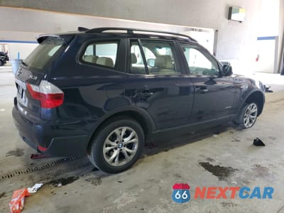 Trzecie zdjęcie samochodu z tyłu: 2010 BMW X3 XDRIVE30I VIN:WBXPC9C40AWJ31486 - miniatura