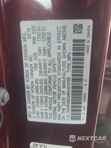 Zdjęcie 12 z 14 samochodu: 2019 HONDA CR-V LX VIN:2HKRW6H34KH210789 - miniatura