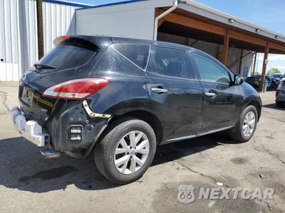 Trzecie zdjęcie samochodu z tyłu: 2012 NISSAN MURANO S VIN:JN8AZ1MW8CW221253 - miniatura