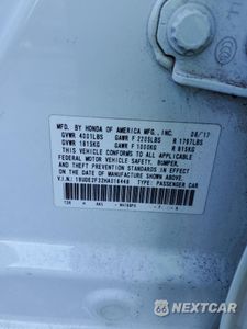 Zdjęcie 12 z 15 samochodu: 2017 ACURA ILX BASE WATCH PLUS VIN:19UDE2F32HA016448 - miniatura