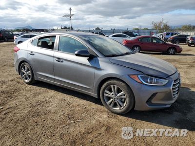 Czwarte zdjęcie samochodu z boku: 2018 HYUNDAI ELANTRA SEL VIN:5NPD84LF9JH390179 - miniatura