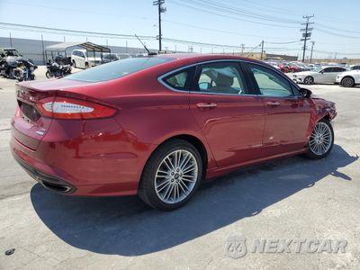 Trzecie zdjęcie samochodu z tyłu: 2015 FORD FUSION SE VIN:3FA6P0H91FR294547 - miniatura