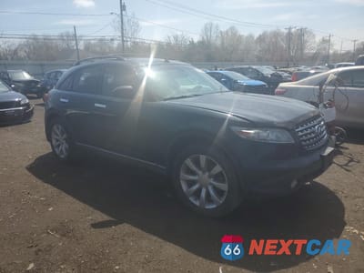 Czwarte zdjęcie samochodu z boku: 2003 INFINITI FX45 VIN:JNRBS08W03X402916 - miniatura