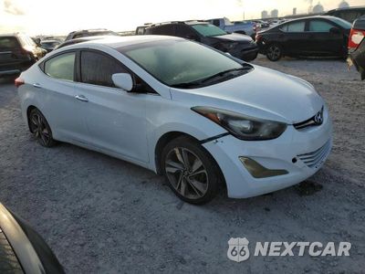 Czwarte zdjęcie samochodu z boku: 2014 HYUNDAI ELANTRA SE VIN:5NPDH4AE2EH489202 - miniatura