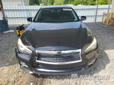 Piąte zdjęcie samochodu w środku: 2014 INFINITI Q50 BASE VIN:JN1BV7AP6EM692217 - miniatura