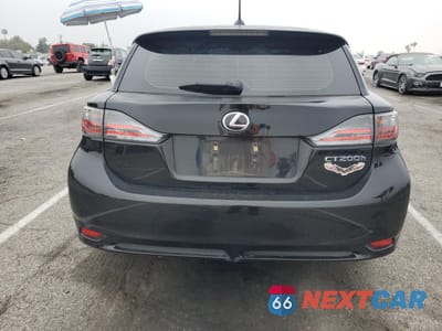 Zdjęcie 6 z 14 samochodu: 2013 LEXUS CT 200 VIN:JTHKD5BH2D2171824 - miniatura